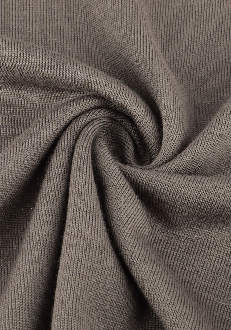 taupe filippo de laurentiis trui polo zip ml r merino