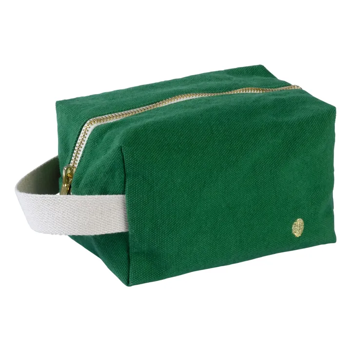 La cerise sur le gâteau Trousse de toilette Cube Iona | Vert