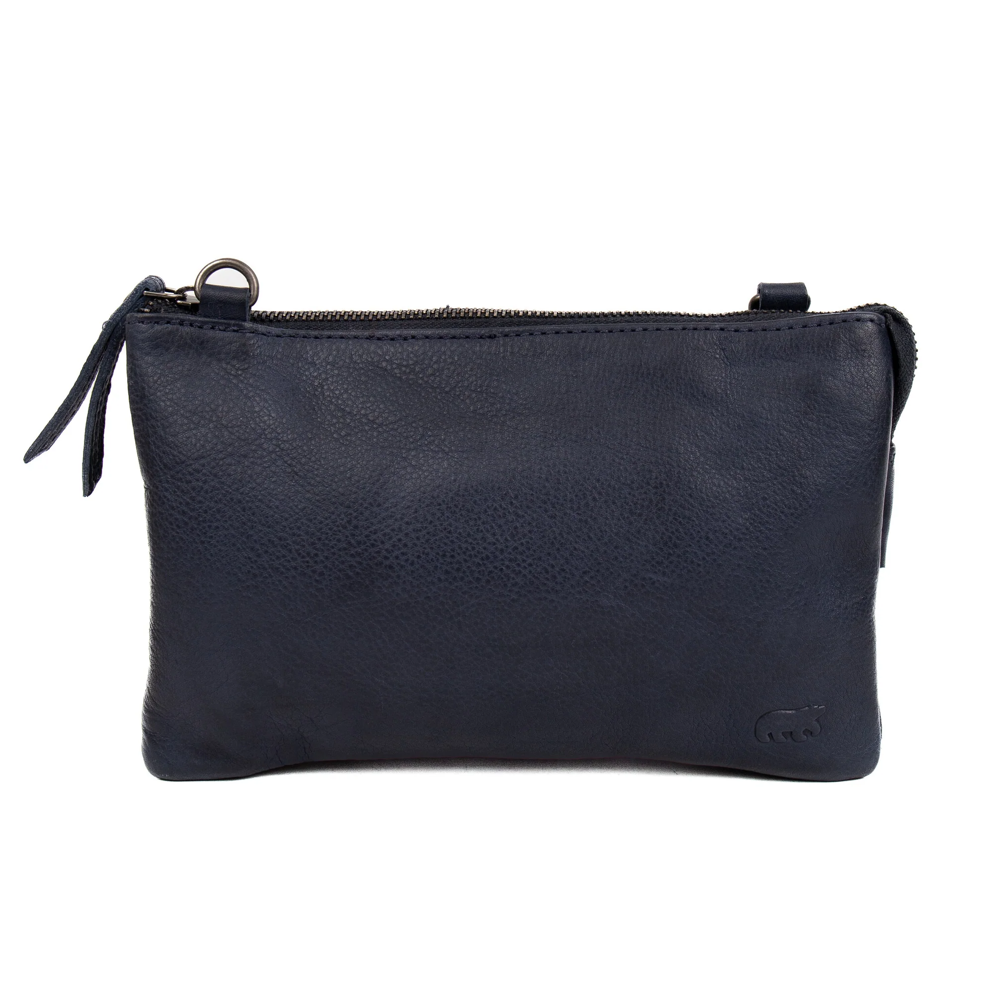 Bear Design Callisto Pelle Portemonneetasje Uma Navy Blue CP1119