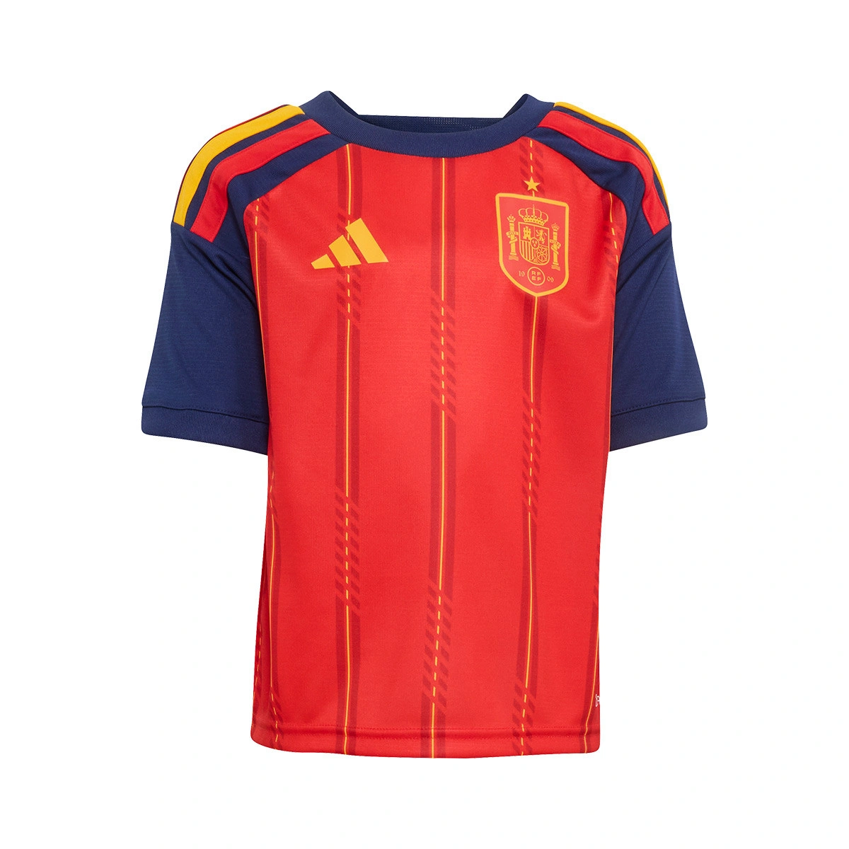 Conjunto adidas Espanha Primeiro Equipamento Mundial 2026 Criança