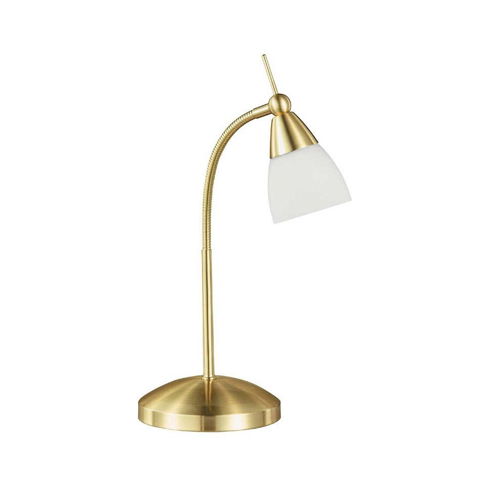 Tischlampe - Messing matt - Touch-Dimmer