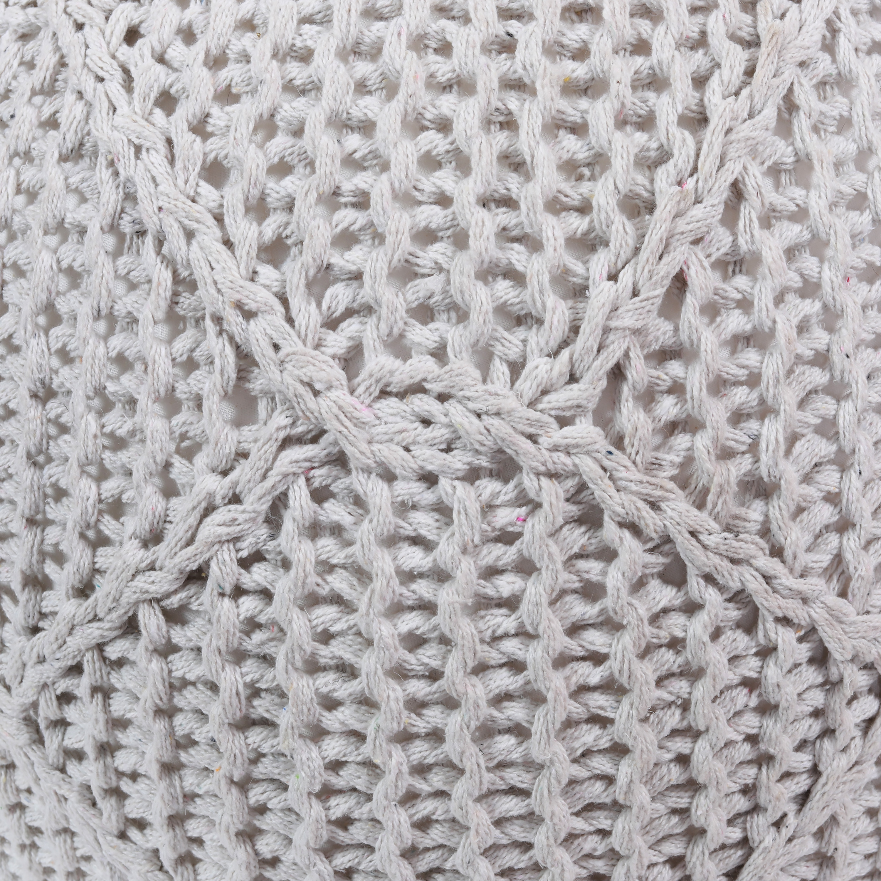 Pouf BYBLOS weiss