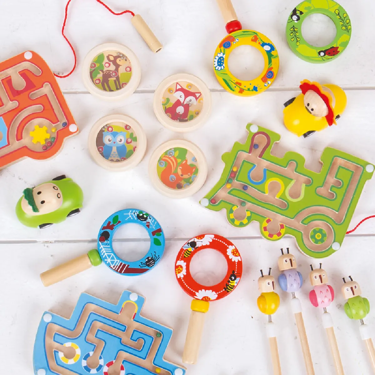 Bigjigs Toys Puzzles de Labyrinthe Magnétique
