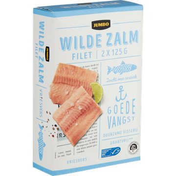 Jumbo Wilde Zalmfilet 2 x 125 g