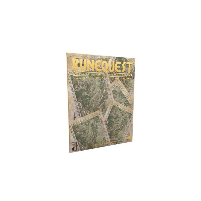 Runequest - Les cartes de la passe du Dragon