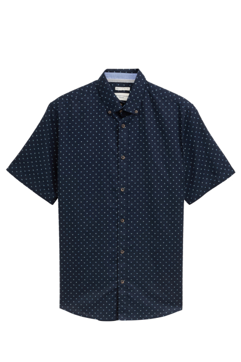 Tom Tailor blauwe heren overhemd