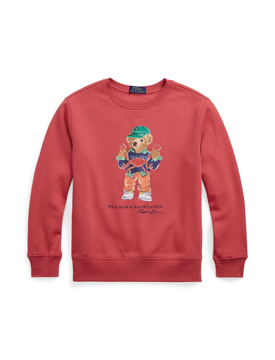 POLO RALPH LAUREN<br>Suéter Flemton com gola redonda
