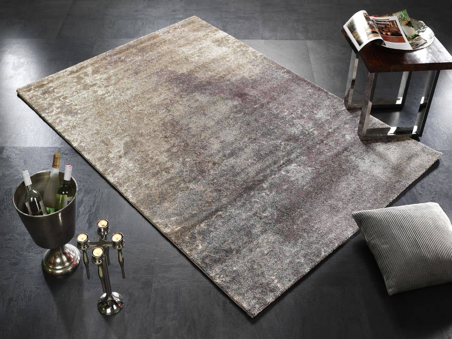 Webteppich BUTTERFLY ADMIRAL, ca. 80x150cm