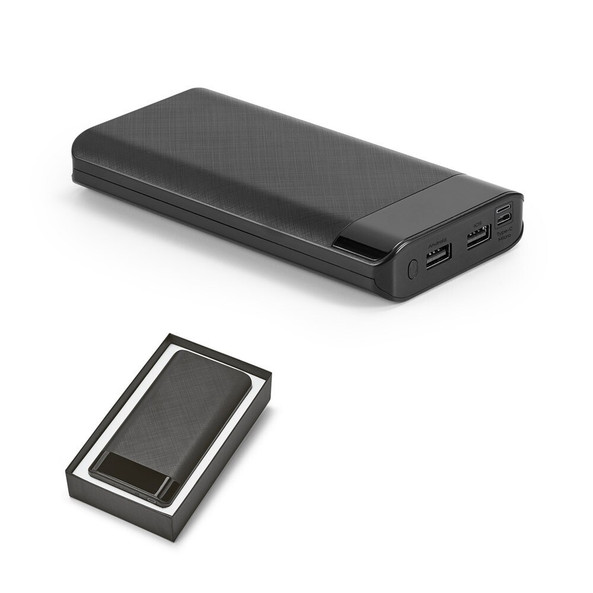 hi!dea 97905 - Batterie nomade de 16 000 mAh avec écran ABS