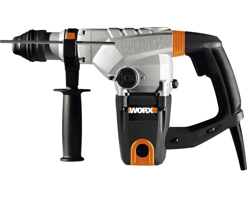 WORX 1250W 5 Joule WX333 boor- en beitelhamer, inclusief koffer en accessoires