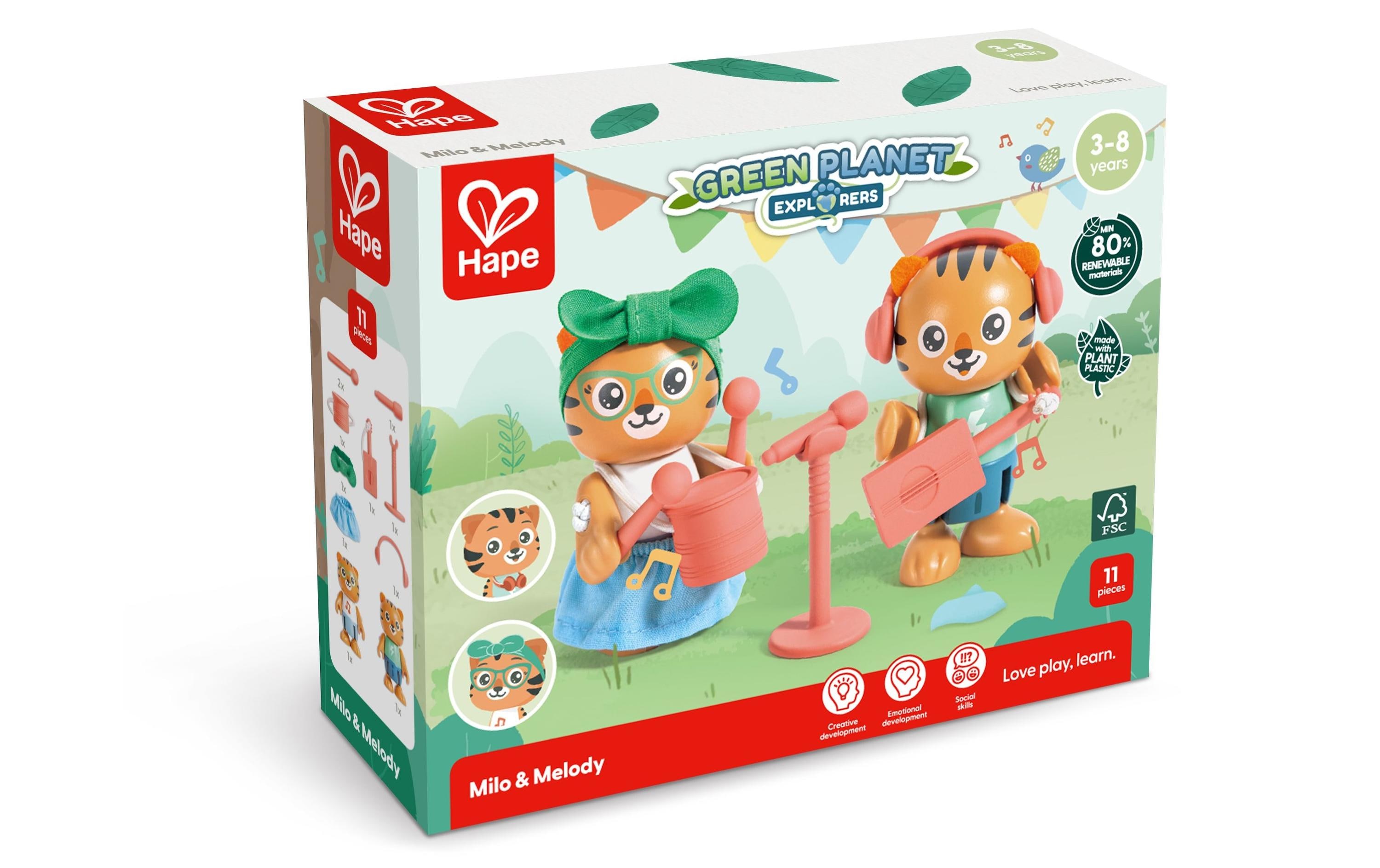 Spielfigurenset Milo & MelodyTiger-Spielset