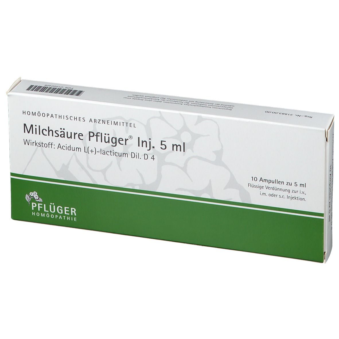 Milchsäure Pflüger® Inj. 5 ml