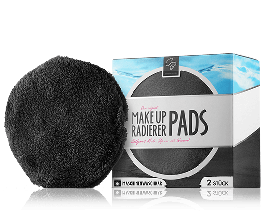 MakeUp Radierer Pads Schwarz 2-Stück
