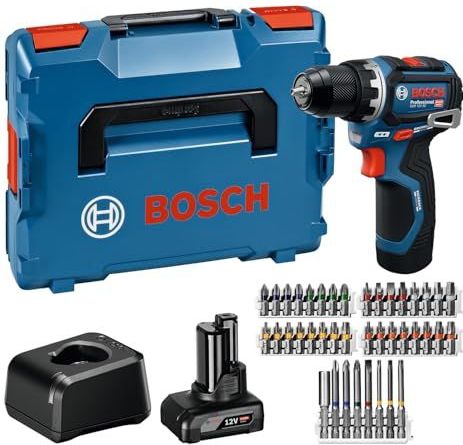 Bosch - GSR 12V-32 - Accuschroefboormachine - Blauw - 2 Accu's en Lader