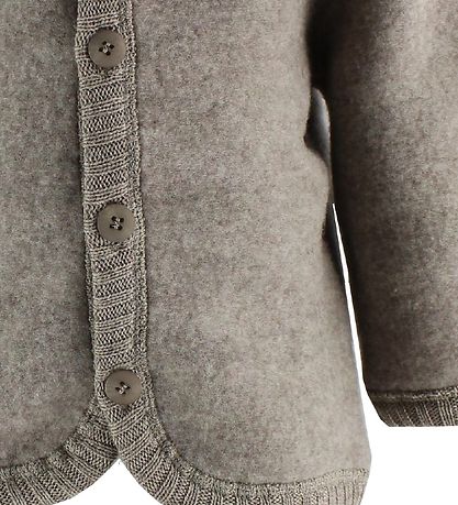 Joha Cardigan - Wolle - Hellbraun