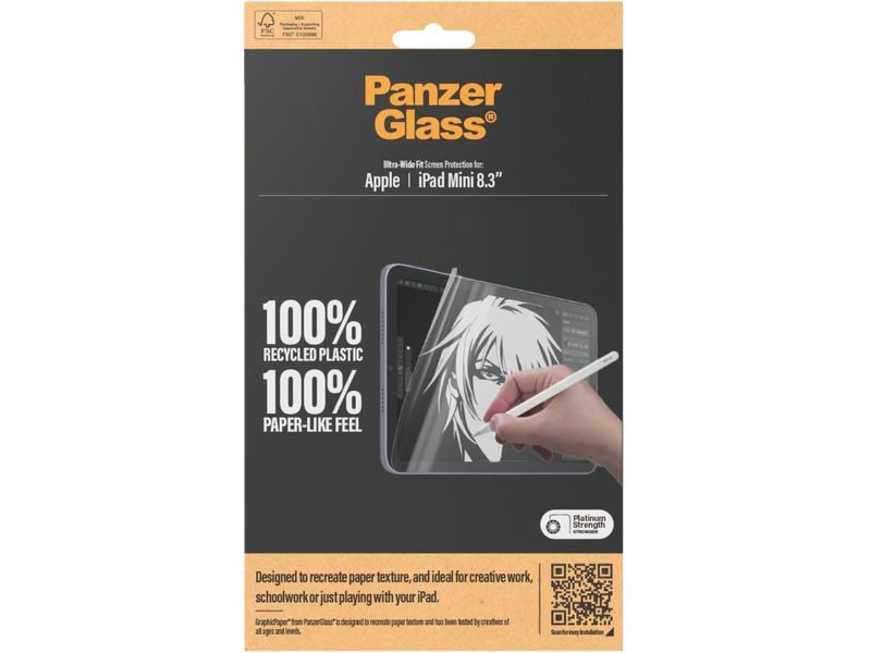 Panzerglass UWF GraphicPaper iPad mini 6th Gen. 8.3