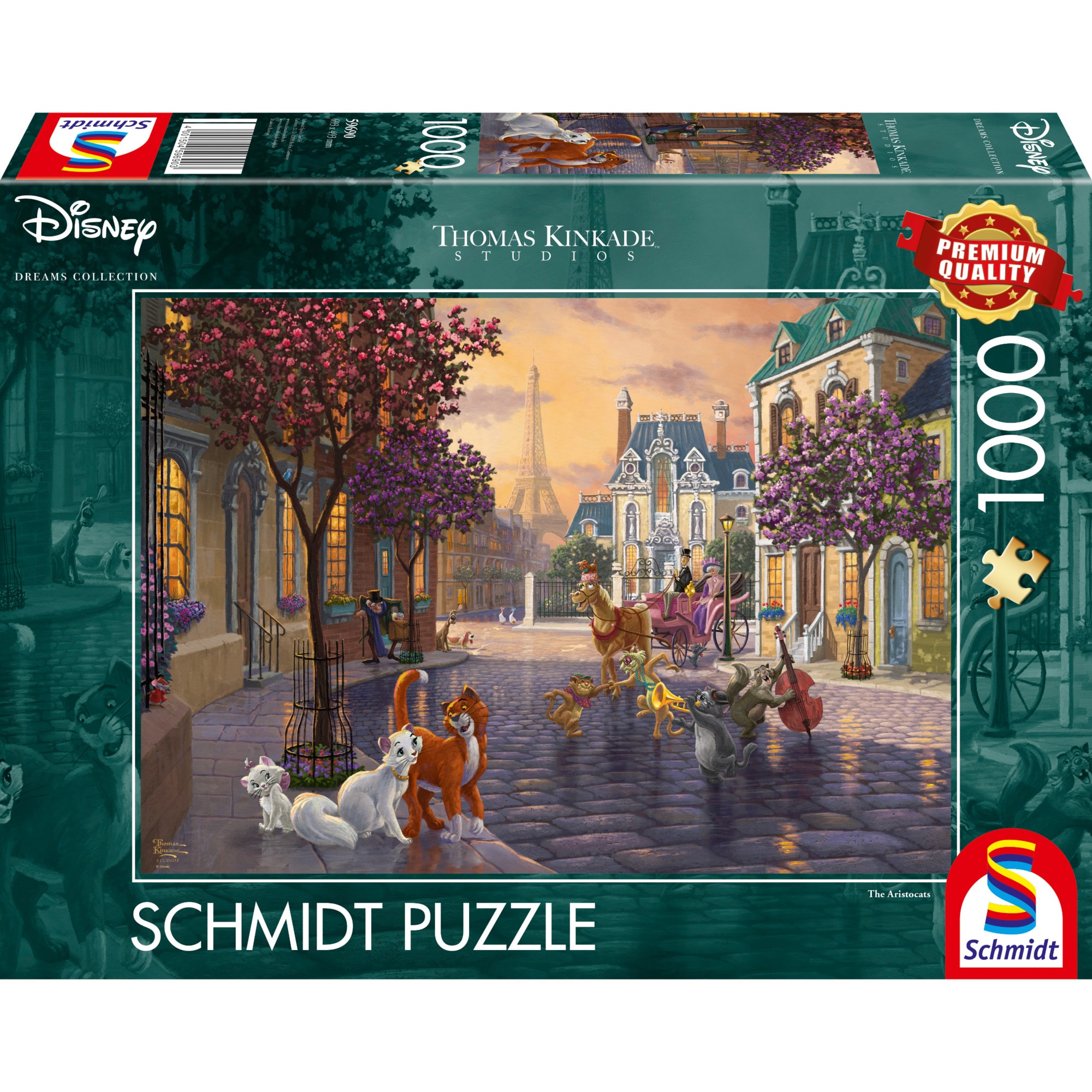 Schmidt Spiele Puzzle Puzzle Disney The Aristocats