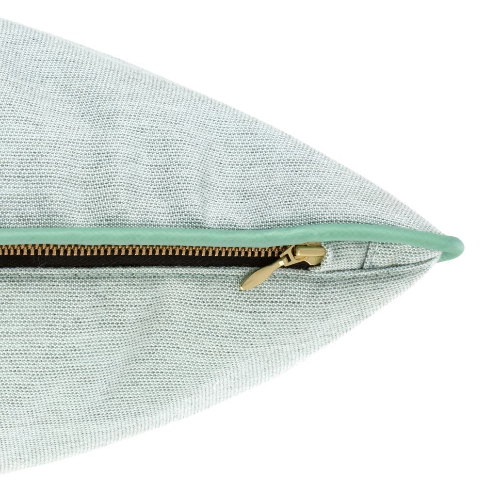 Dekokissen im quadratischen Format 50 cm Erome Solids Sunbrella® Bleu