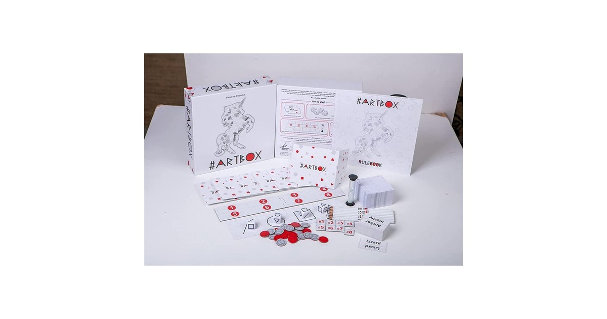 European Player NetworkARTBOX Kaartspel  (Engels, 3 - 8 spelers, 25 - 40 minuten, Vanaf 8 jaar)