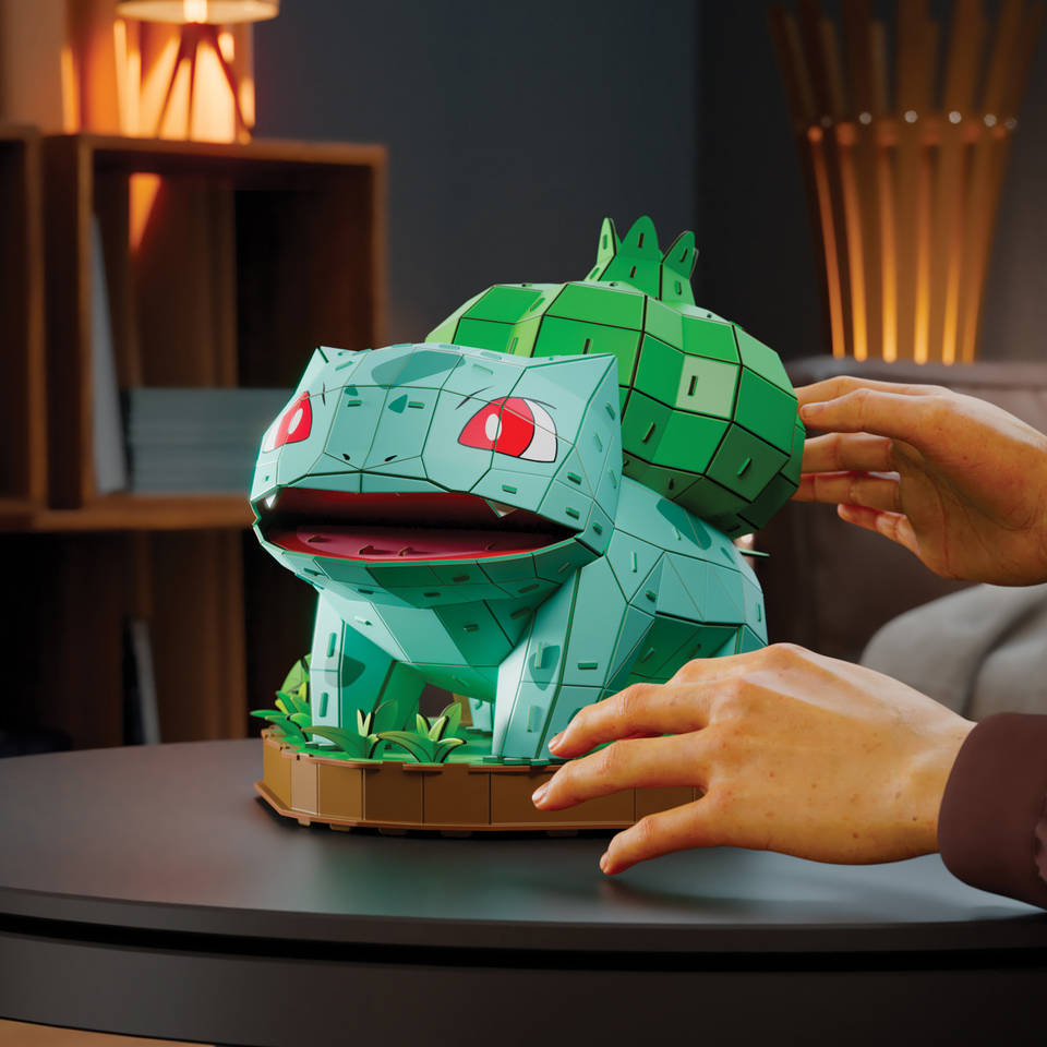 Pokemon Bulbasaur 4D bouwpuzzel modelbouwset