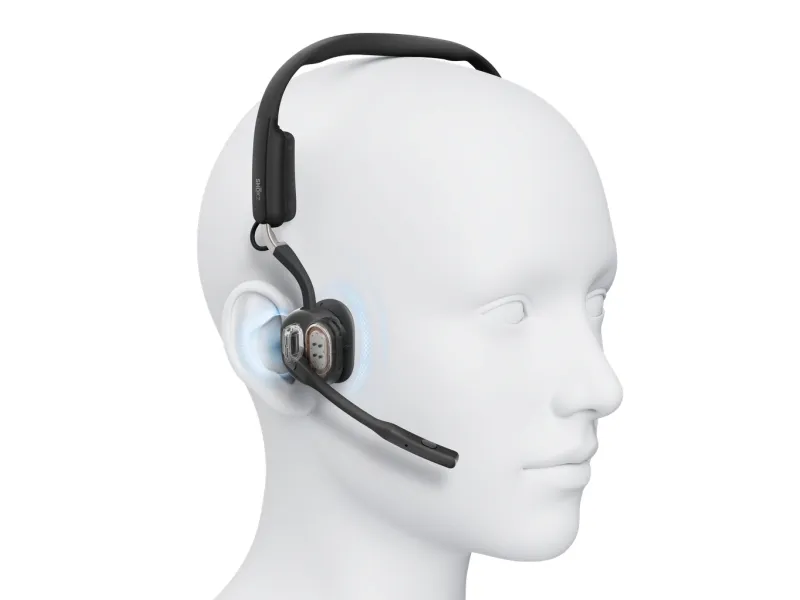 [OUTLET] - SHOKZ C610-AN-BK, Trådløs, Kontor/Callcenter, 78 g, Headset, Sort