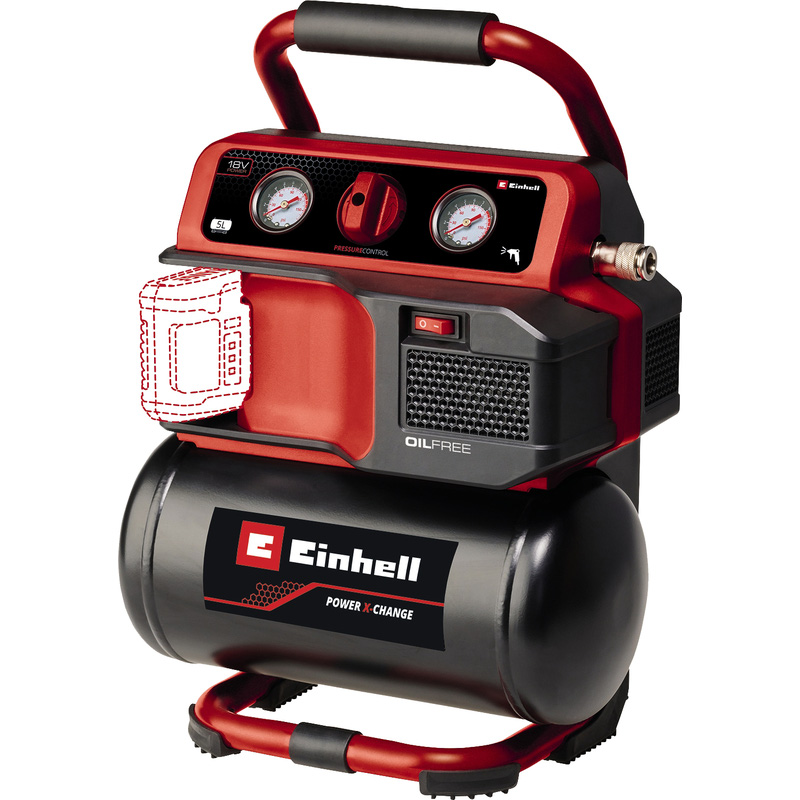 Einhell TE-AC 18/75 Li OF Solo accu compressor (body) 18V Li-ion