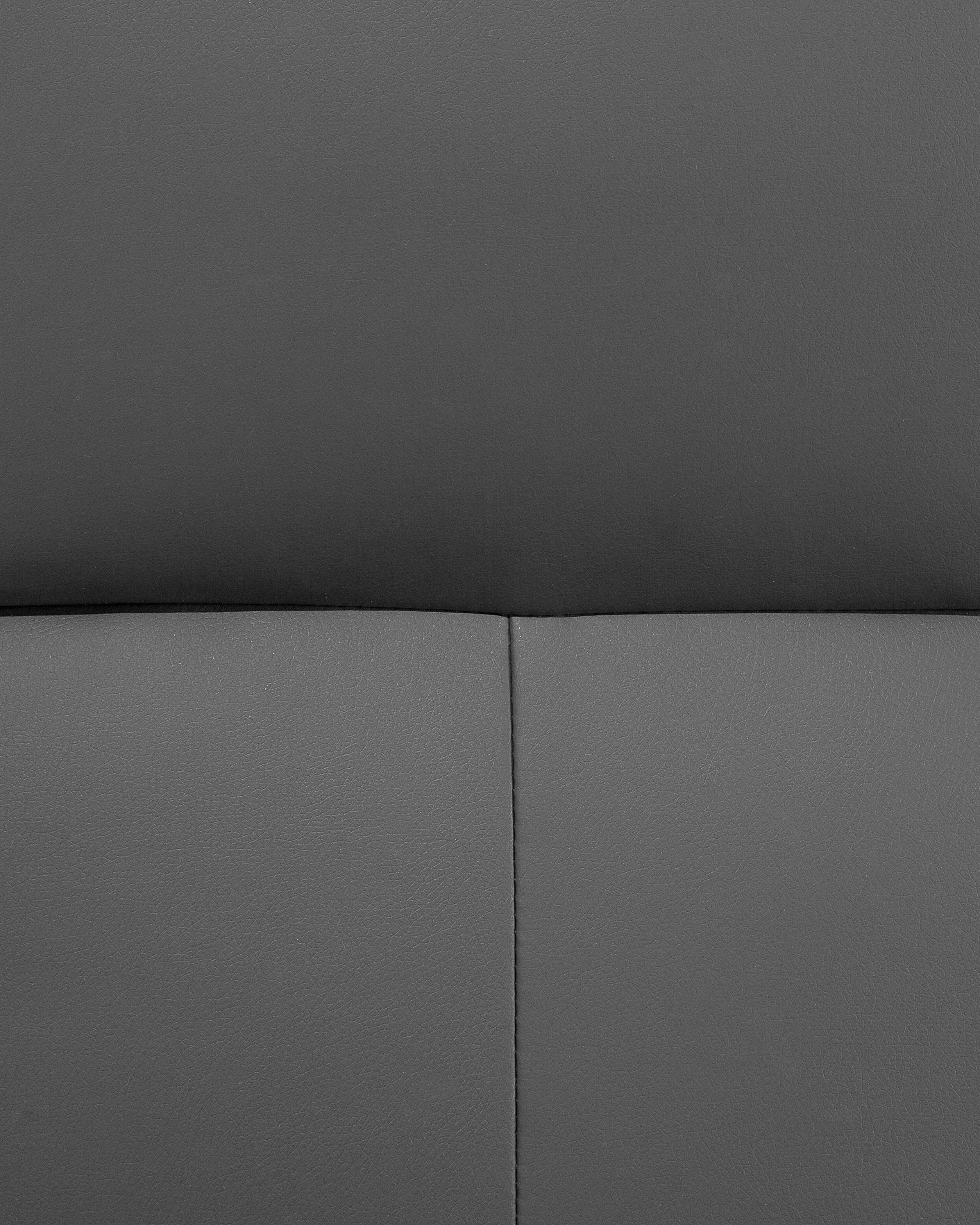 Relaxfauteuil PRIME inclusief voetensteun Kunstleer Grijs