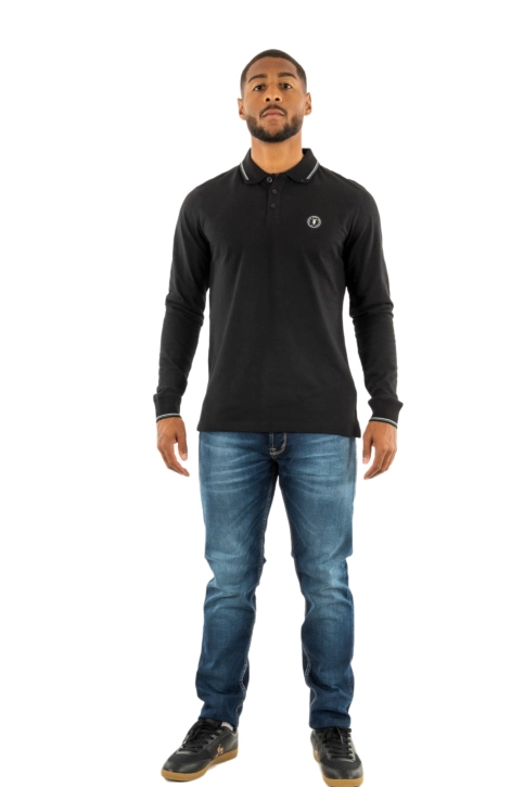 Polos manches longues Le Temps Des Cerises romes 0001 black