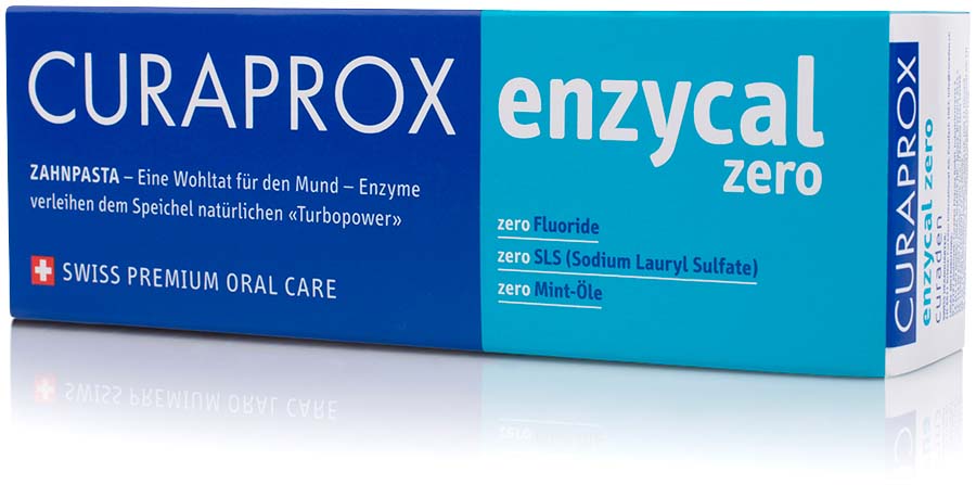 CURAPROX enzycal Zero Paste ohne Fluorid Tb 75 ml