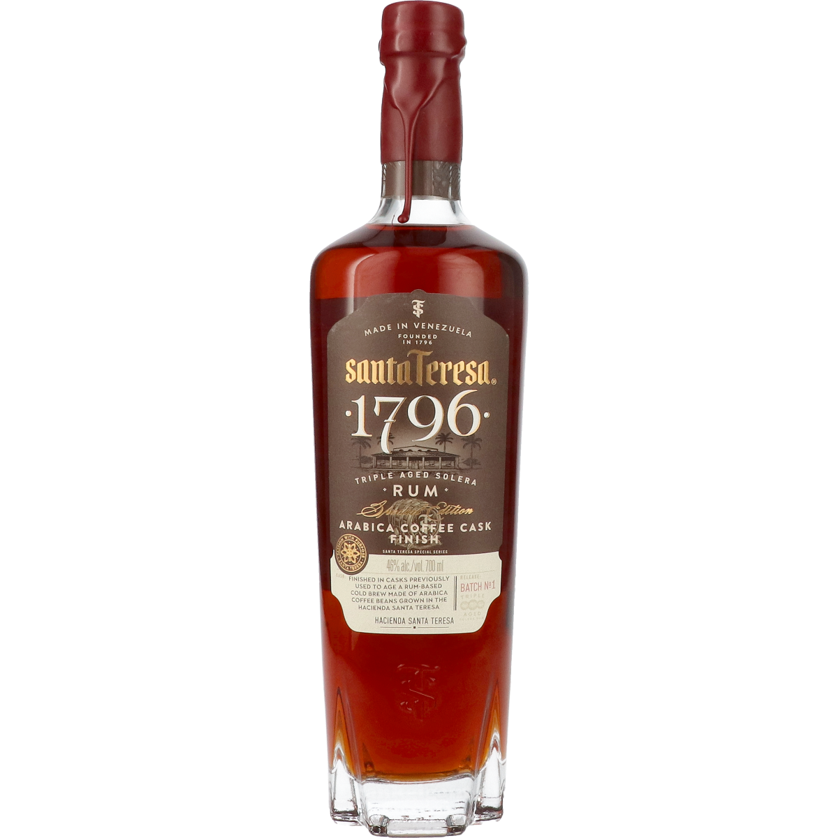 Santa Teresa 1796 Arabica Coffee Cask Finish 70 cl