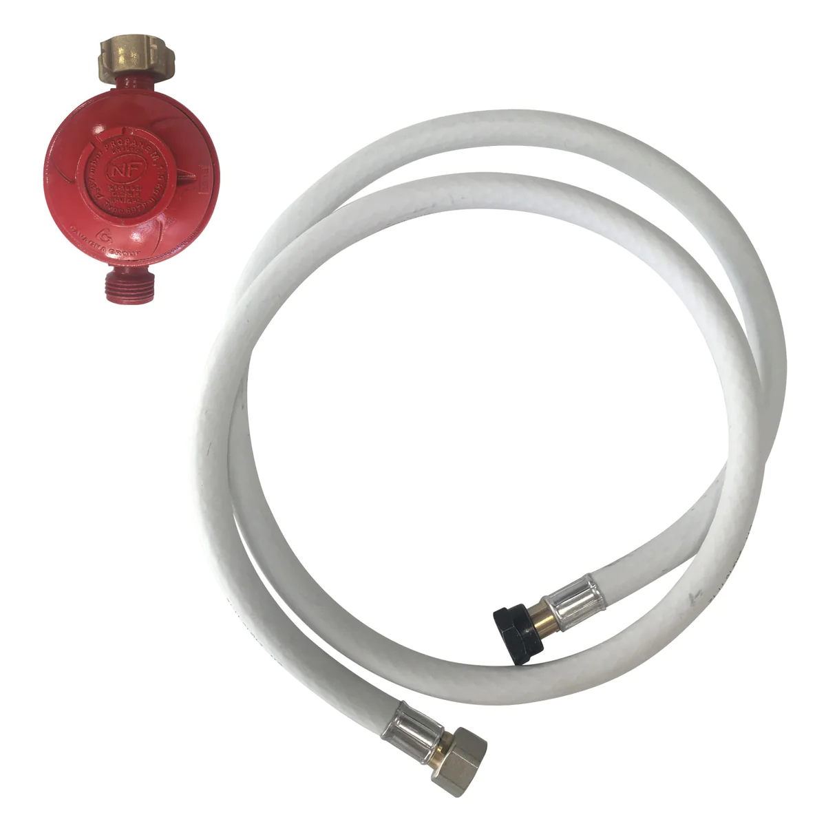 Kit flexible 1,50m et détendeur Propane Happy Garden