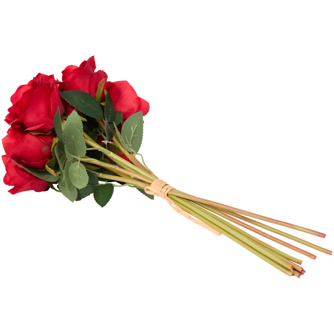 Bouquet de roses artificielles