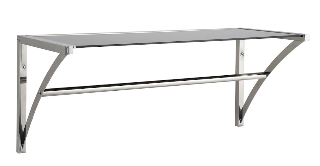Wandgarderobe TIMO silberfarbig