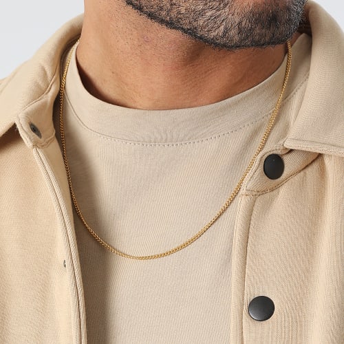 Collier Maille Gourmette 2.5mm Doré