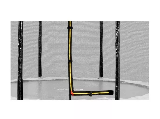 Filet de sécurité extérieur Universel pour trampoline - avec bouchons hauts de perches : ø 13Ft, 12 Perches