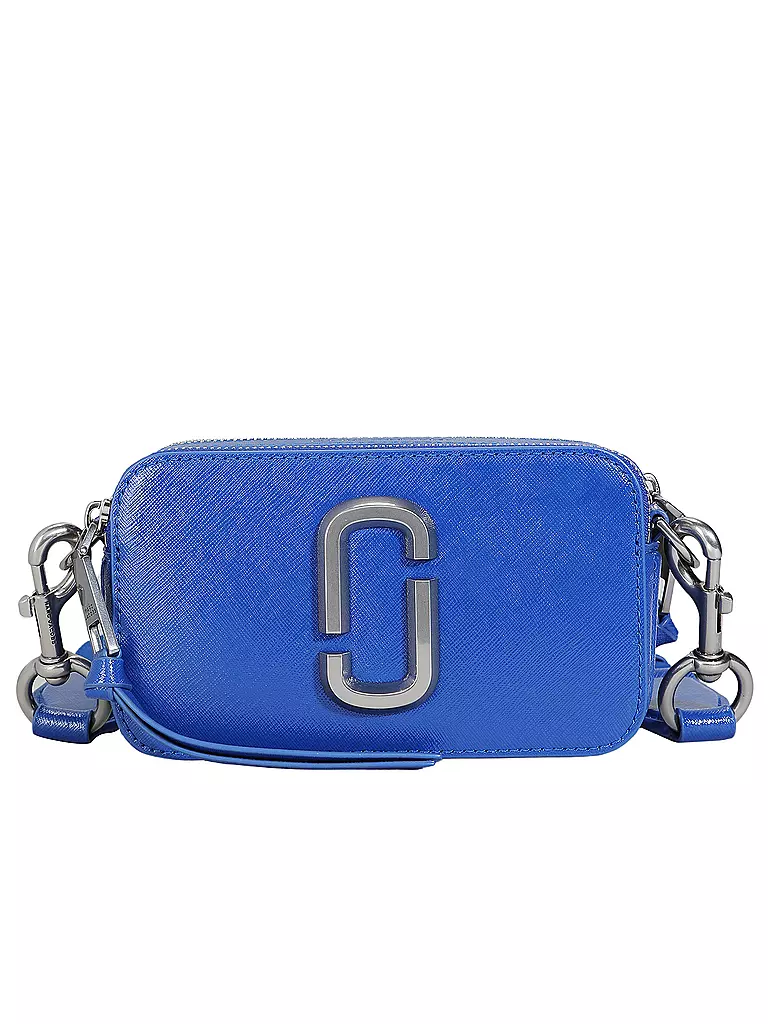 MARC JACOBS Ledertasche - THE UTILITY SNAPSHOT blau