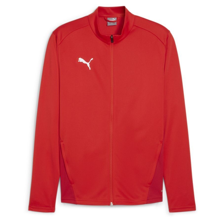 PUMA Veste d'Entraînement teamGOAL - Rouge/Blanc /
