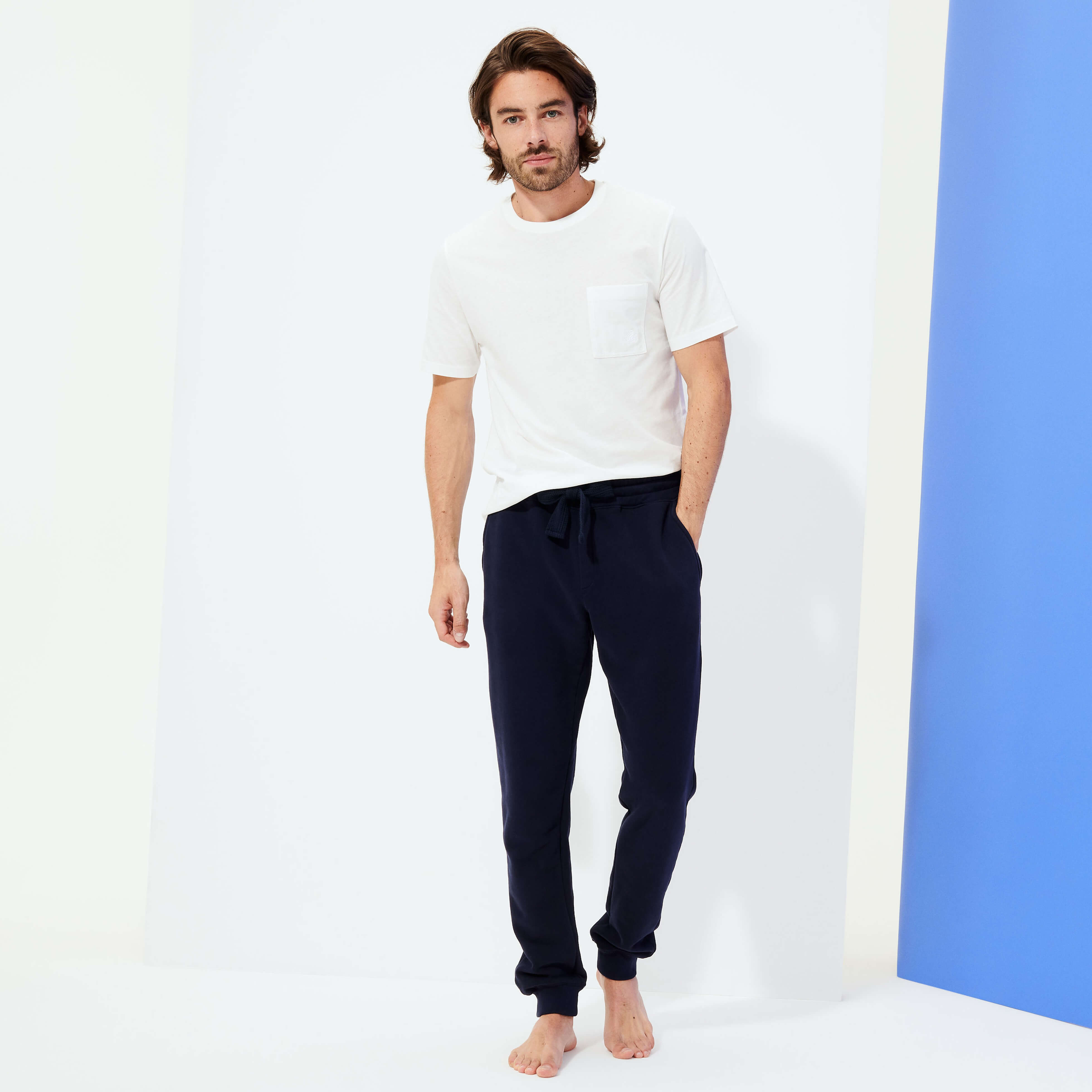 Jogging en Coton Homme Uni | Pantalons Homme Vilebrequin