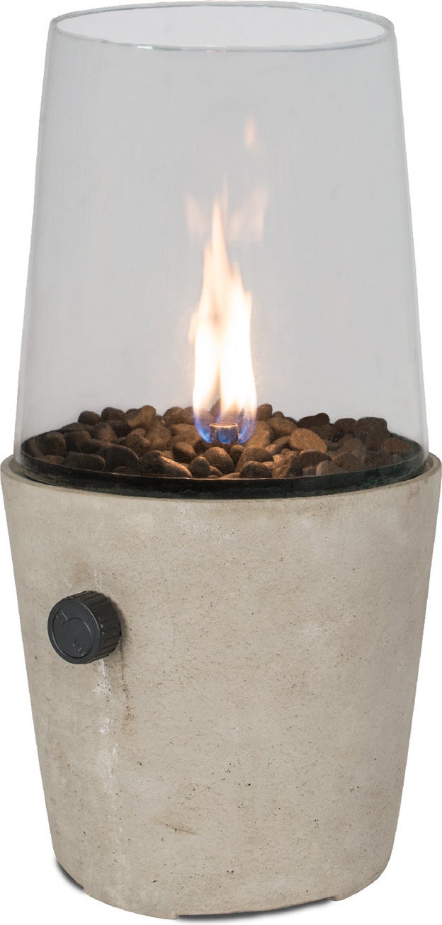 Gaslantaarn Cosicement grijs D 20 H 38 cm