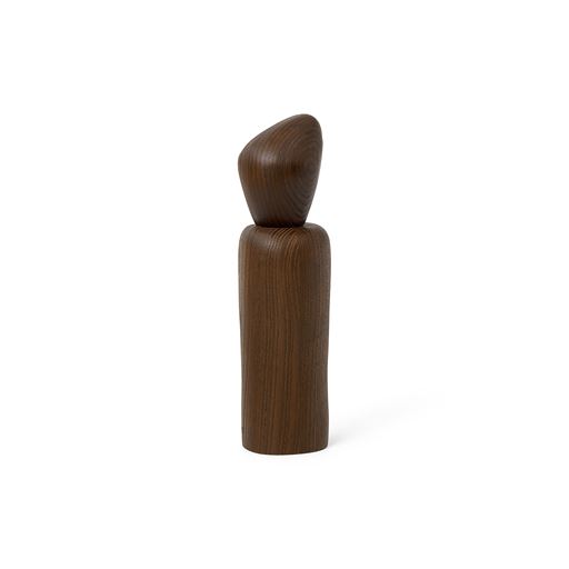 ferm LIVING Cairn Kværn, Mørk Brun