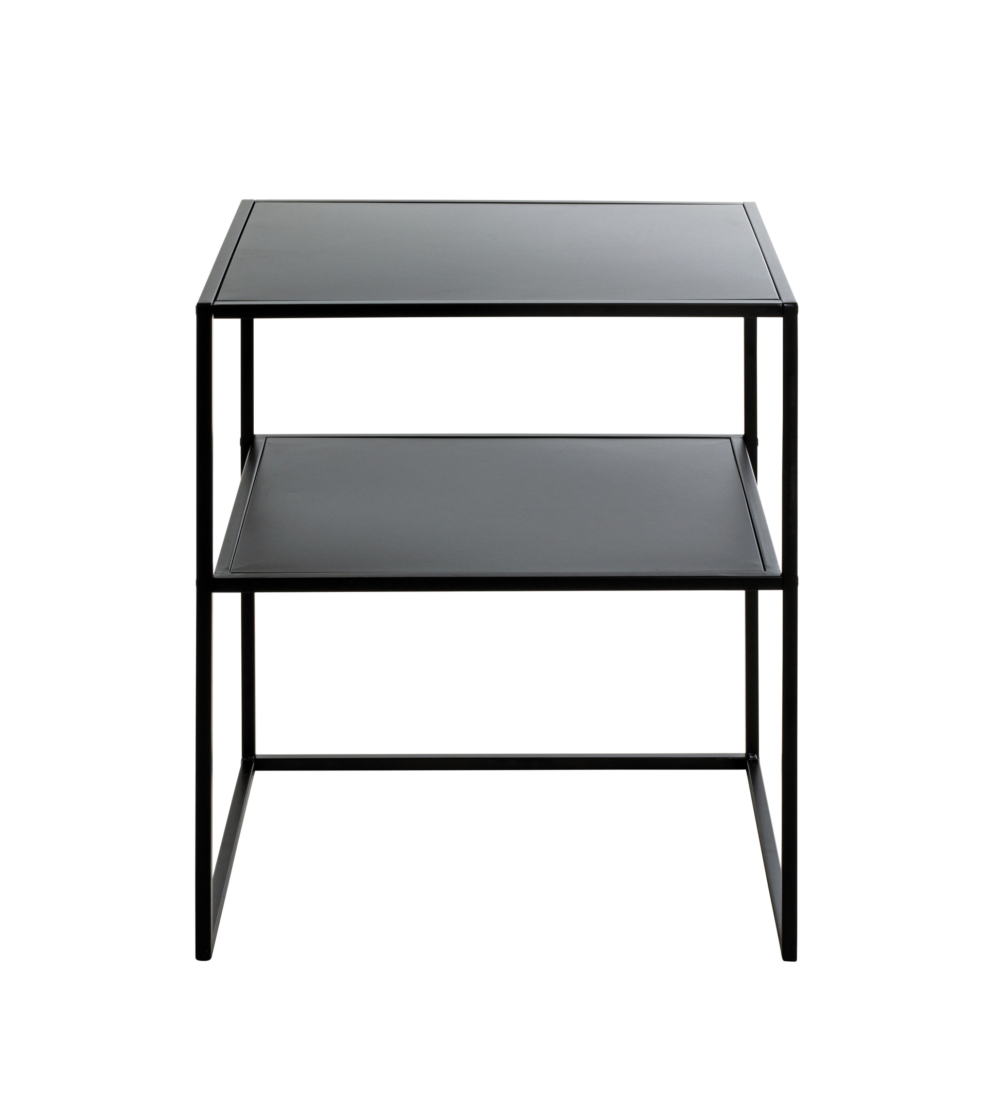 Beistelltisch 50 x 40 cm schwarz