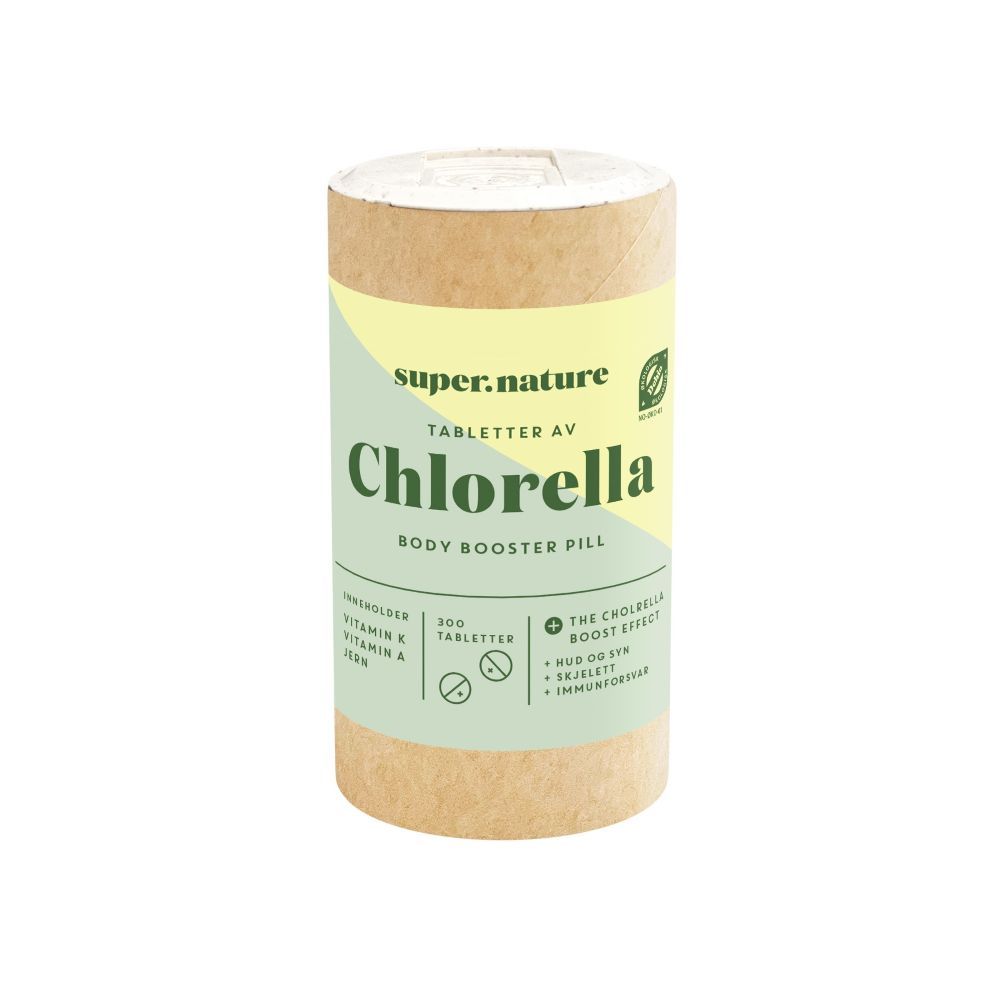 Chlorrella tabletter