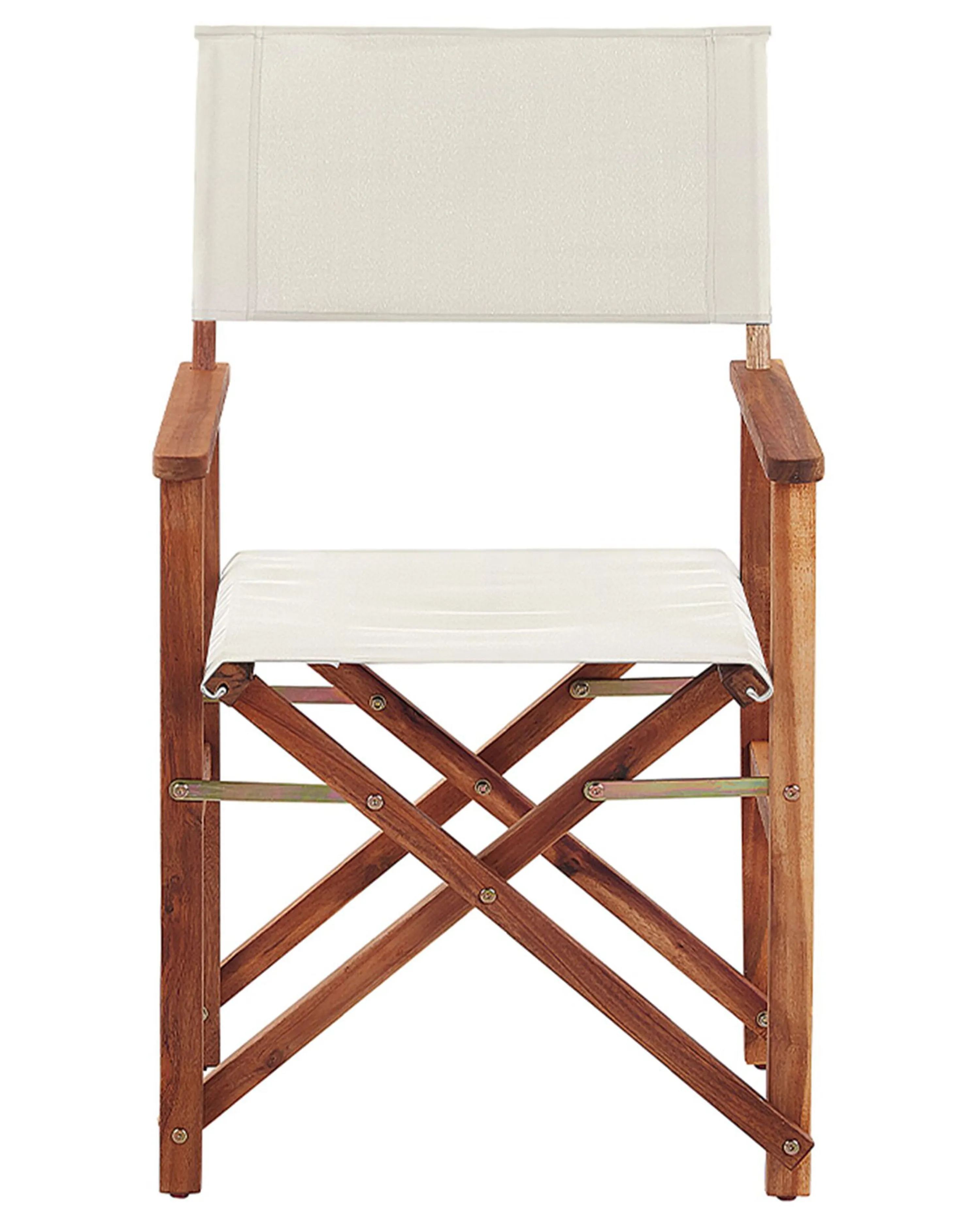Set van 2 tuinstoelen CINE Acaciahout Donkergroen
