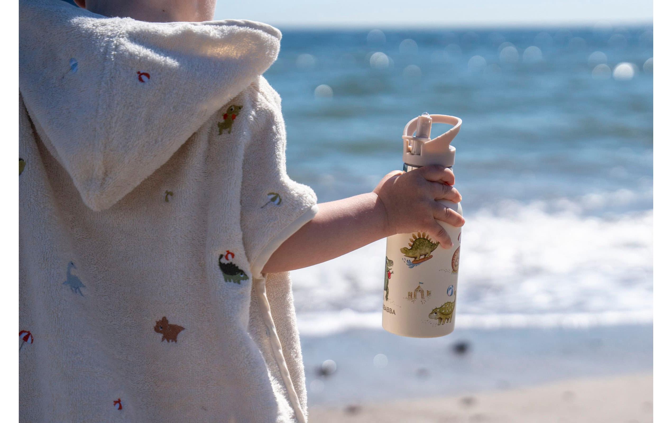 Trinkflasche Dino Beach 350 mlTrinkflasche aus rostfreiem Edelstahl