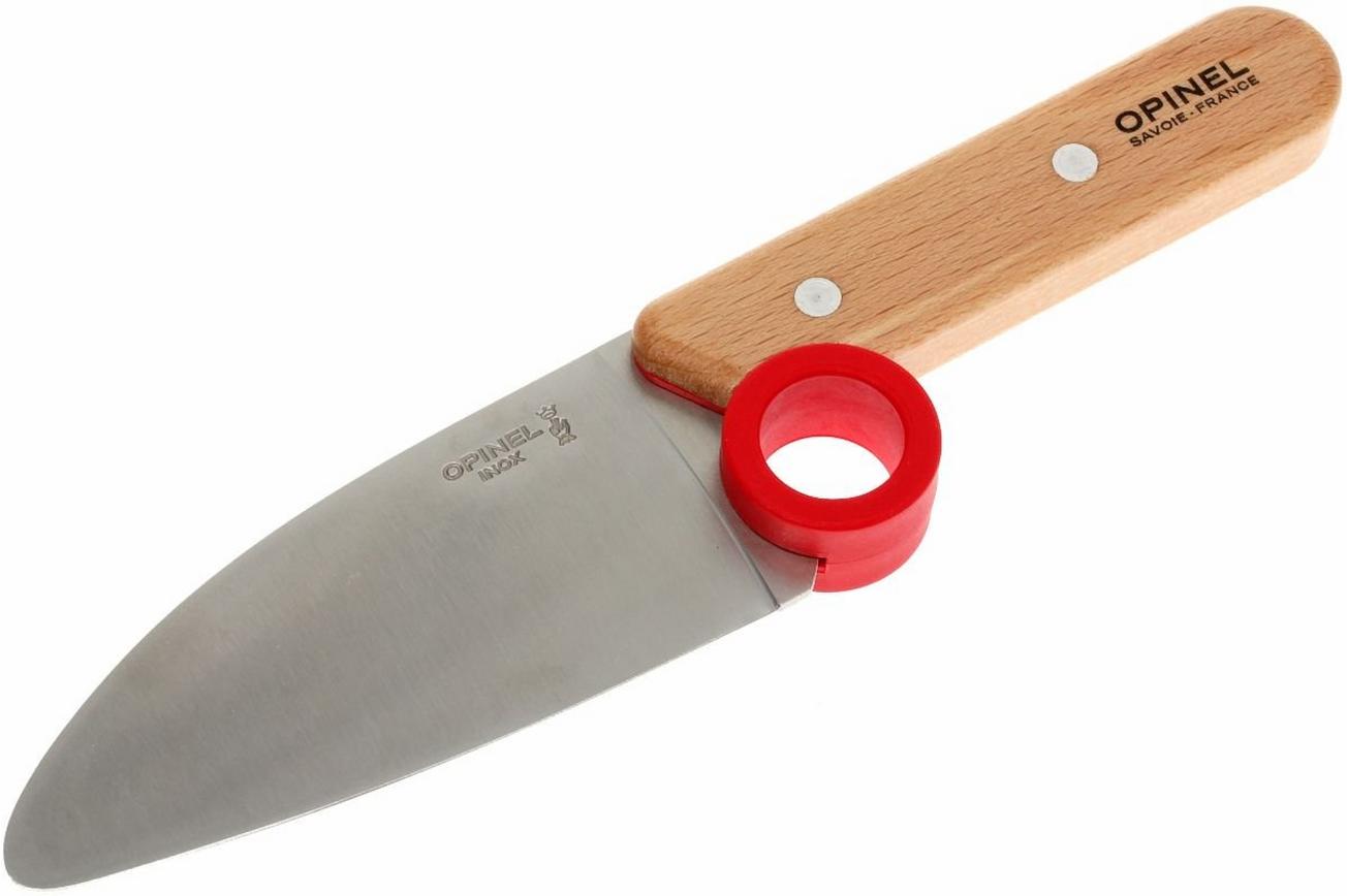 Opinel 'Le petit chef' keukenmessenset, rood