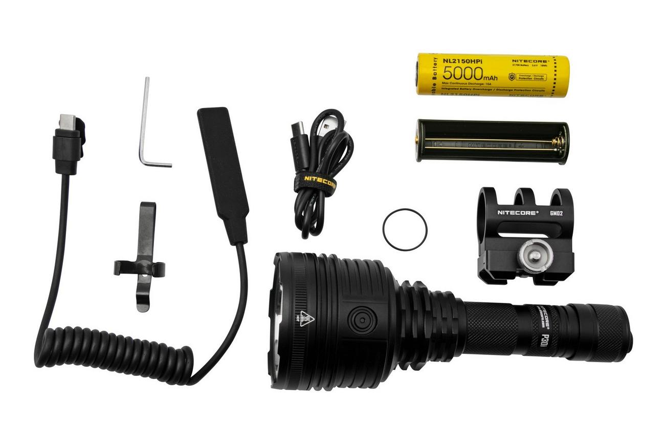 Nitecore P30i Kit, oplaadbare zaklamp, 2000 lumen