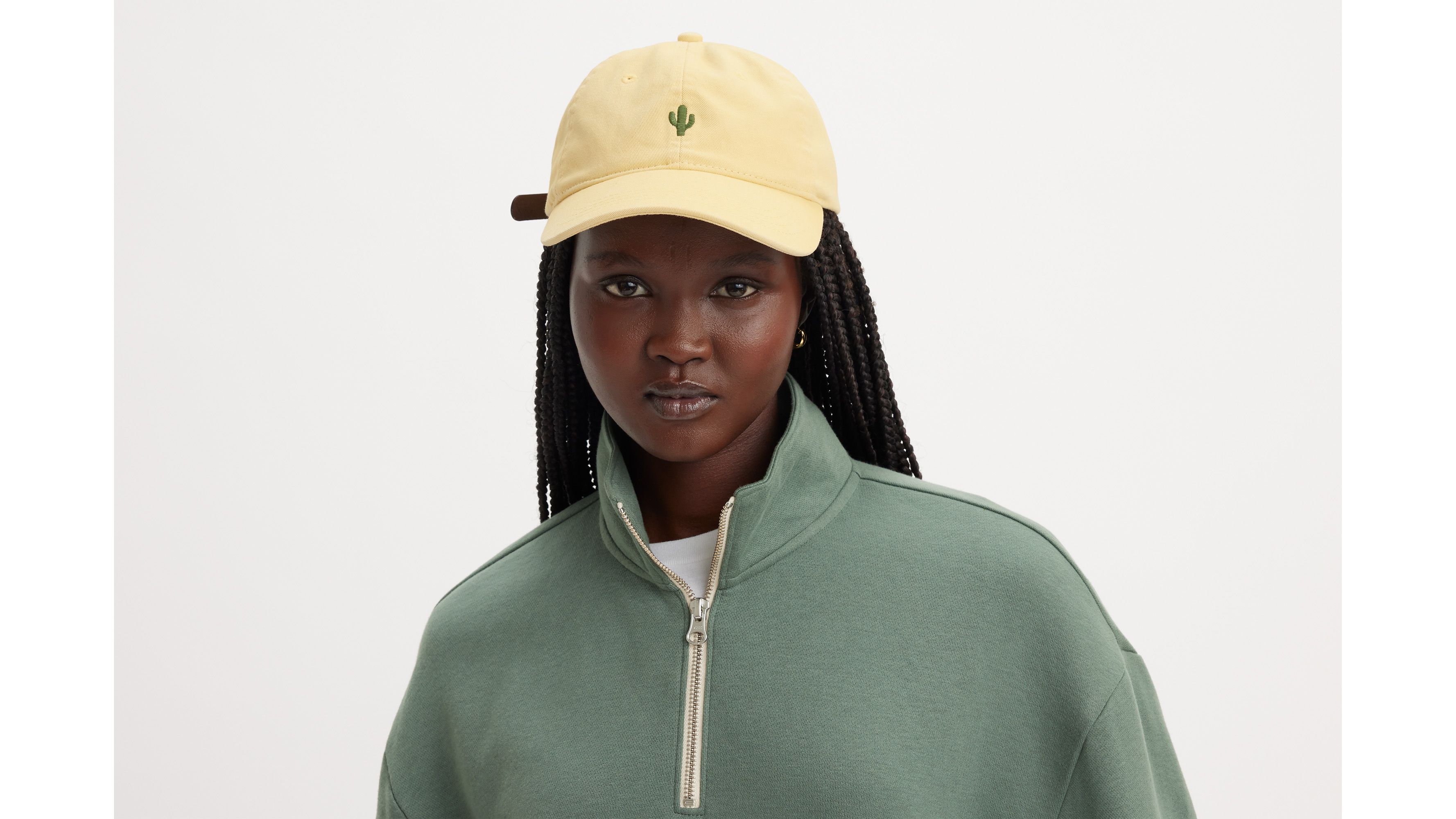 Casquette mini graphique - Sand - Jaune