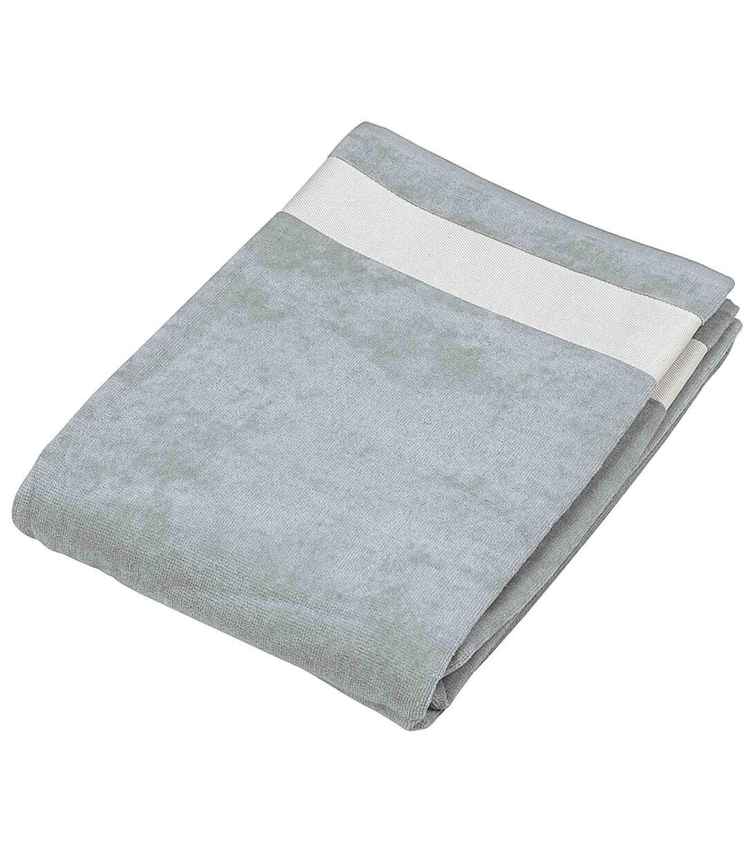 Drap de plage coton - K118 - gris