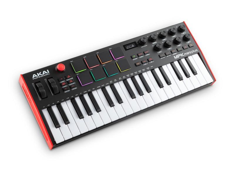 Akai Keyboard Controller MPK Mini Plus Controller für volle, kreative Kontrolle