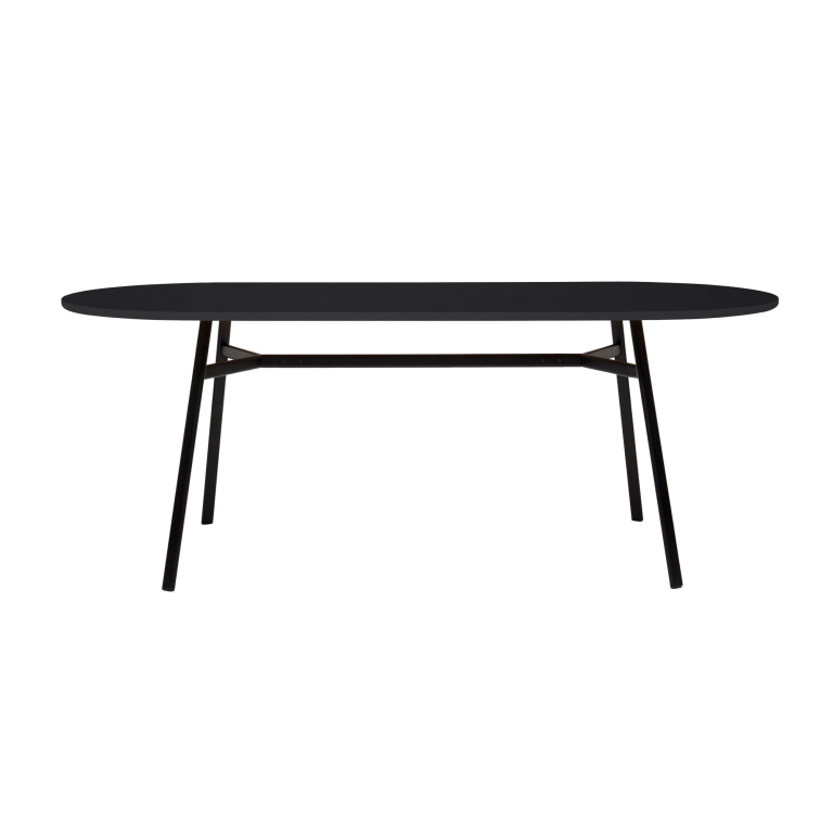 Puik Tress tafel 210x90 HPL zwart
